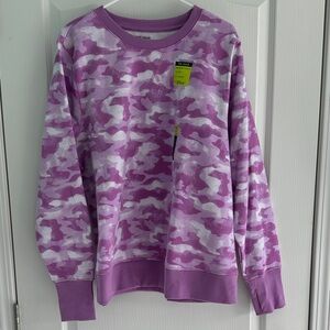 Tek Gear Purple Camo Sweatshirt